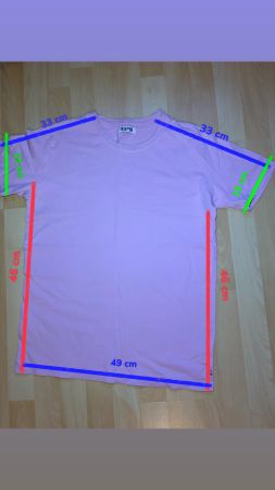 T-shirt eazy rose pâle, taille M,parfait pour l'été! Léger.