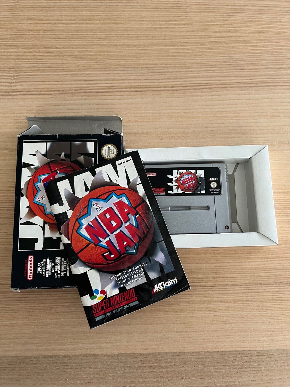 Giochi: Super Nintendo: NBA JAM - Originalverpackung, Top Zustand... – Usato da Männedorf venduto da Armando76 2