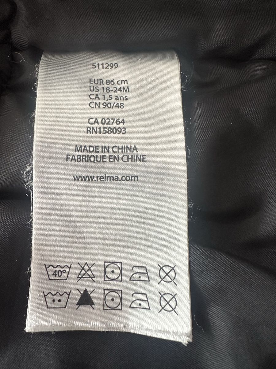 Reima Vestes & Manteaux: Winterjacke Reima Gr. 86 mint 🩵🩶 – D'occasion à Safenwil par Whoopie1 5