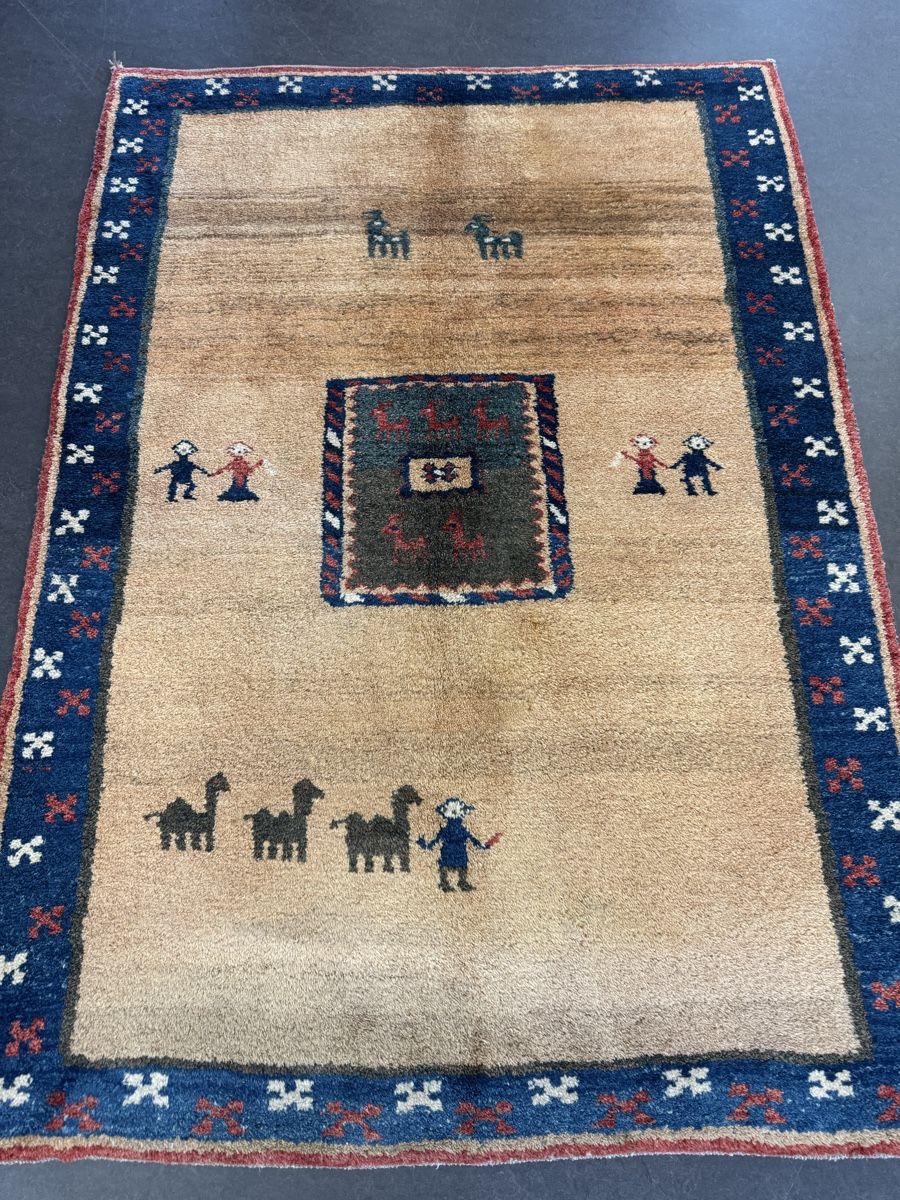 Tapis: Orientteppich handgeknüpft Gabbeh  – Neuf (Voir description) à Liestal par galerie_nategh