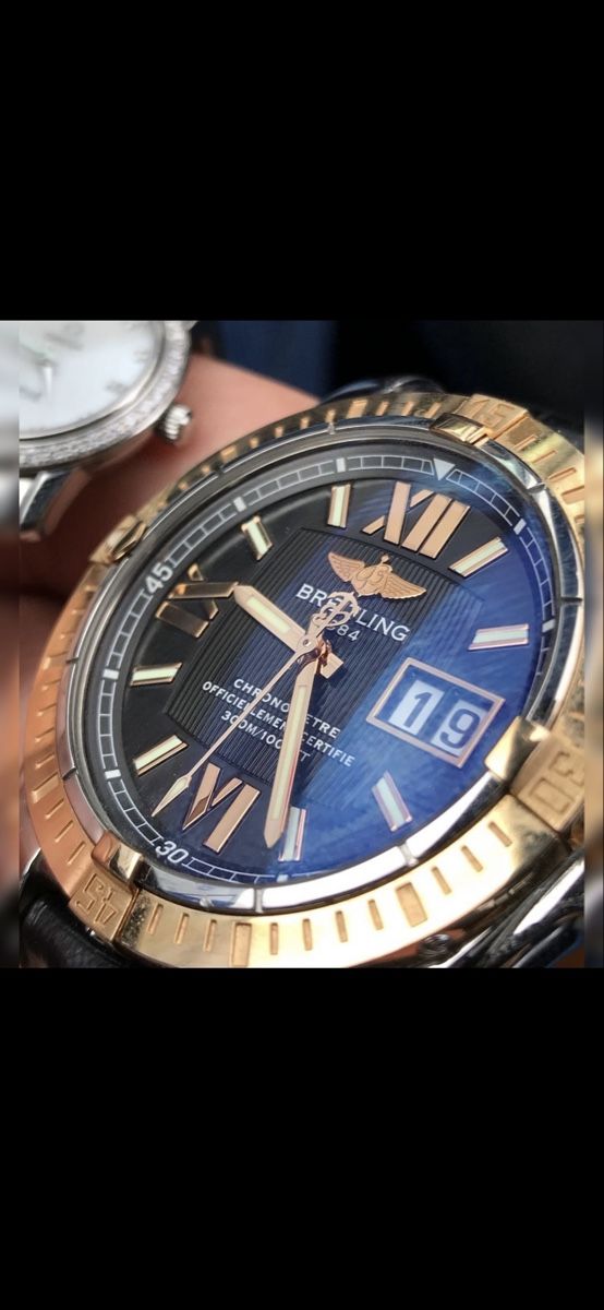 Breitling Montres: Breitling Galactic 41 (Two Tone, Big Date) – Neuf (Voir description) à Niedergösgen par Dibu123 1