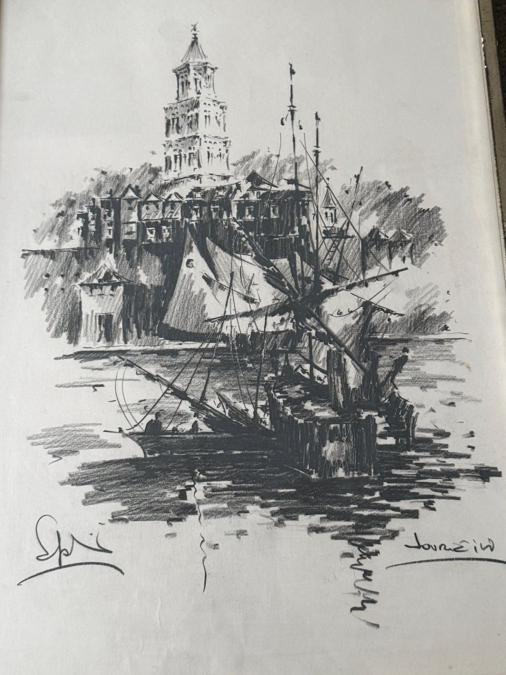 Grafica & Litografie: Lithografie von Vladimir Kirin – Usato da Basel venduto da Meisenvogelnest 4
