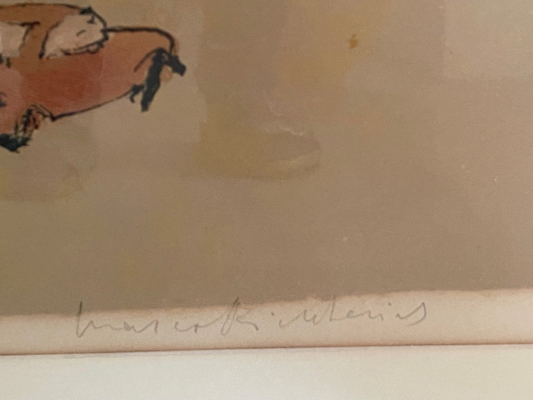 Grafica & Litografie: Lithographie " ROM" Marco Richtering  Rahmen vergoldet – Usato da Hausen am Albis venduto da Werk3 2