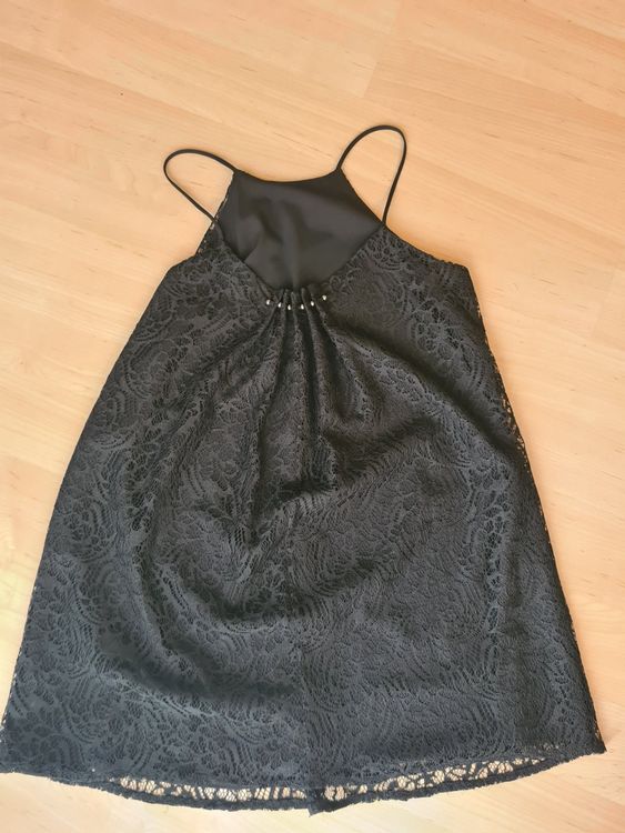 Schwarzes Spitzenkleid von Zara - Grösse S 2