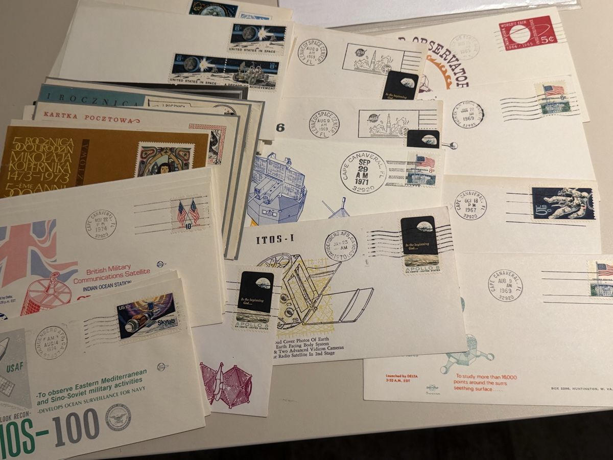 Alle Briefmarken: Box voll mit ASTRO-Philatelie – Gebraucht aus Lufingen von Rac0 4