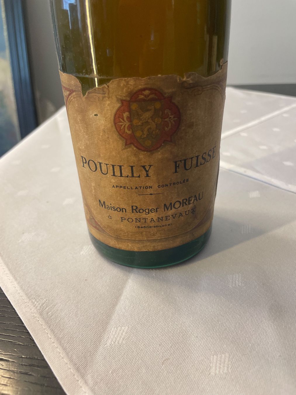 Wein: Pouilly Fuissé 1950 – Gebraucht aus Hölstein von kolumbus1964 1