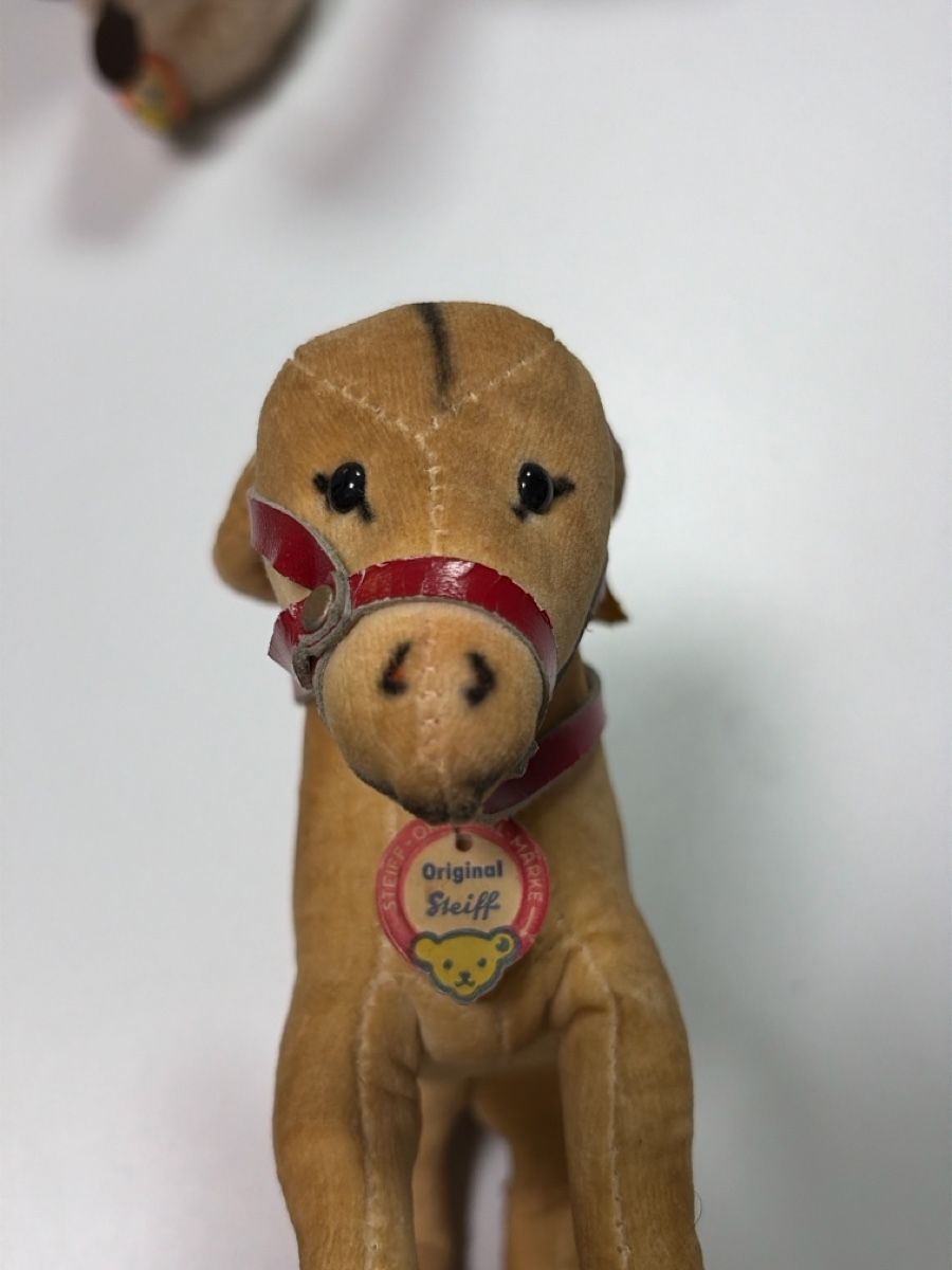 Steiff Spielzeuge: Steiff Esel /Pferd 1412.0 mit Marke und Schild – Gebraucht aus Dietikon von cre8different 8