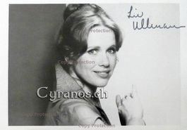 Liv Ullmann (1938) Schauspielerin - Autogramm