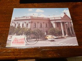 Carte Postale Afrique du Sud avec Timbre - Vintage 1984!