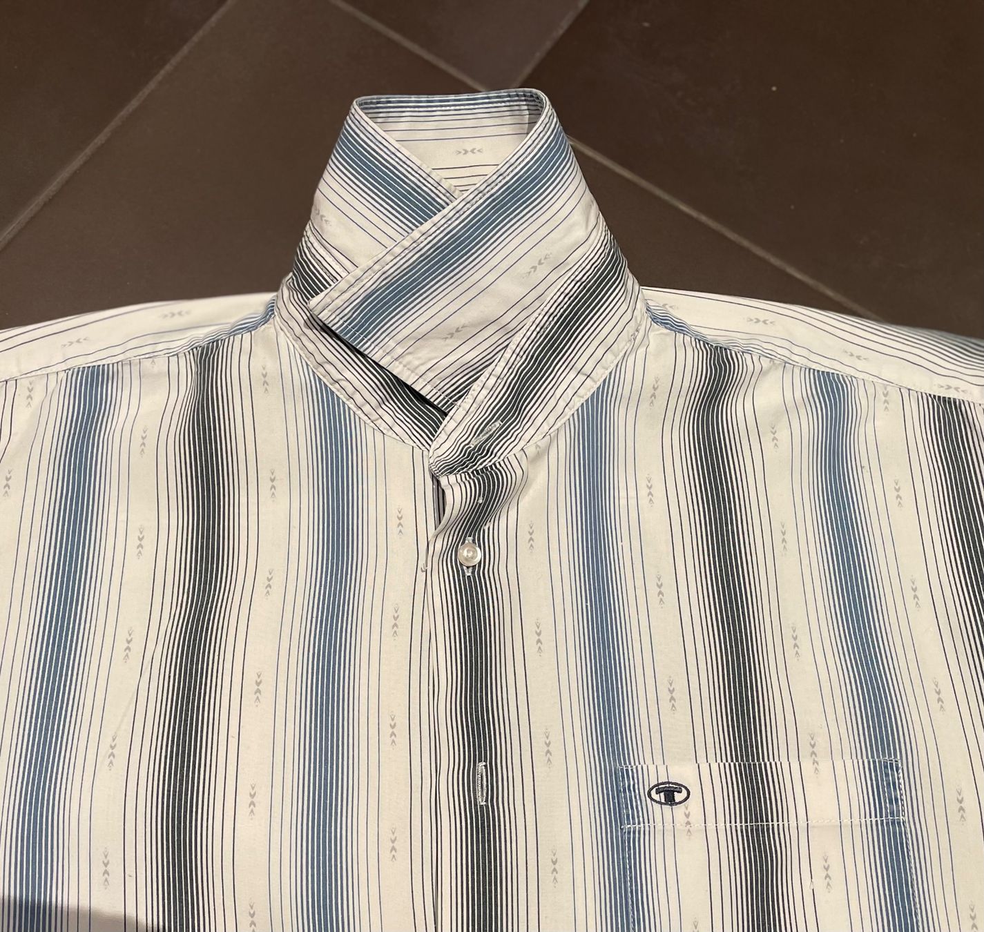 Tom Tailor Camicie: Tom Taylor Männerhemd Langarm Grösse L – Usato da Fehraltorf venduto da Marlene4 1