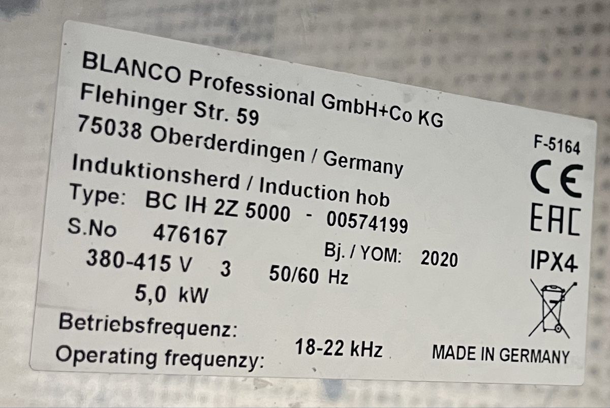 Cucine: Plaque cuisson induction pro B-PRO – prix neuf 4300 CHF – Nuovo (secondo la descrizione) da Gland venduto da Mocre 2