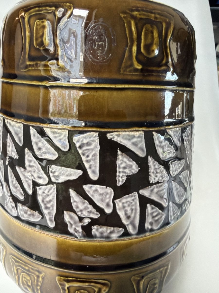 Vasi & Recipienti: Fat Lava West Germany Vase Olive – Usato da Gossau SG venduto da sushifactory 1