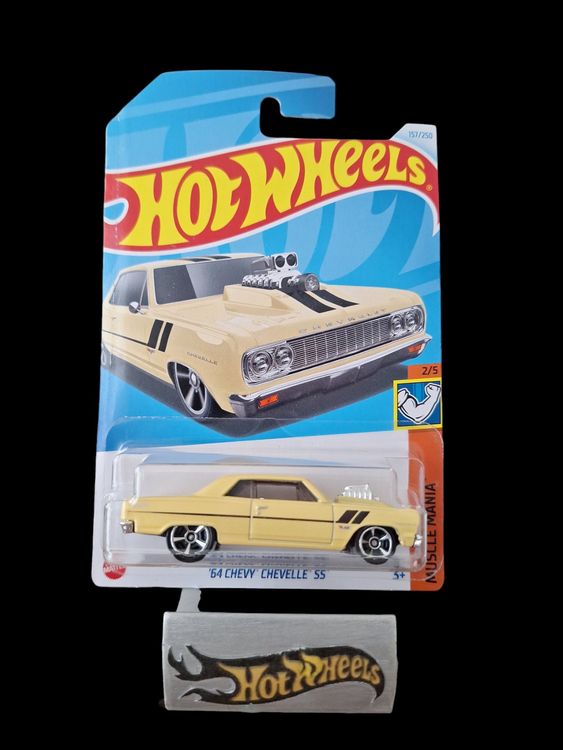 Hot Wheels 64 Chevy Chevelle Ss Muscle Mania 2024 Rojo | Meses sin interés