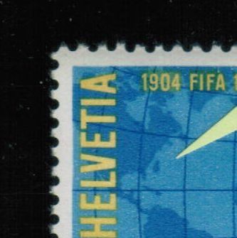 Tutti i francobolli: 319 VB - Pf. "Insel Atlantis" - ET 15.II.54 – Usato da Bern venduto da peri02 1