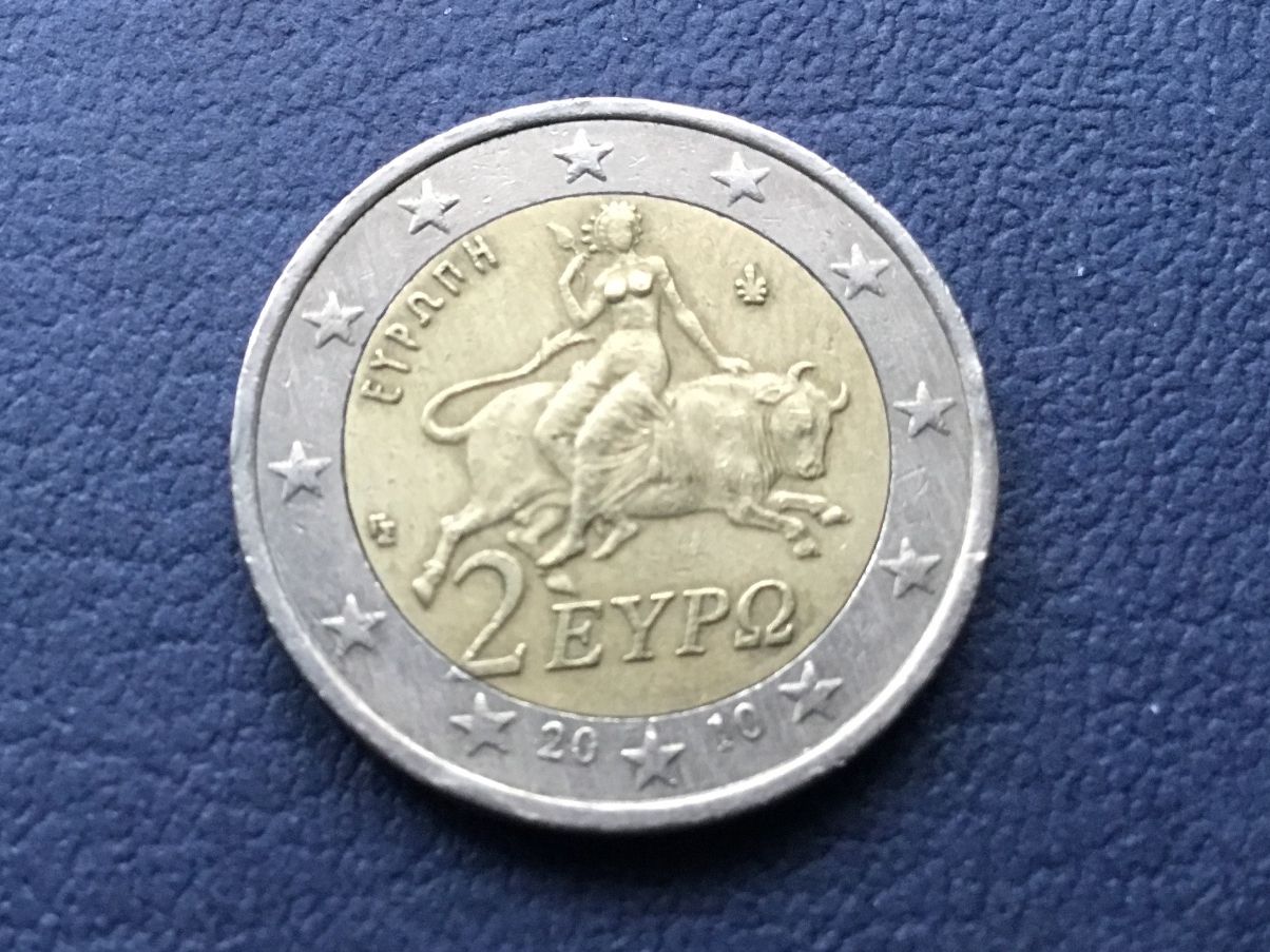 Tutti le monete: 2 Euro Griechland 2010 – Usato da St. Margrethen SG venduto da alfapeugeot10 1