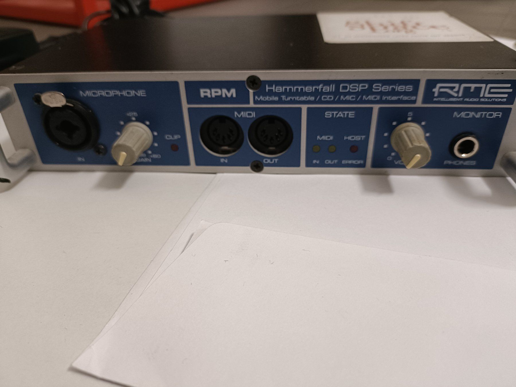 RME Attrezzatura per studi di registrazione: RME HDSP RPM Audio Interface – Usato da Zürich venduto da reduzent 1