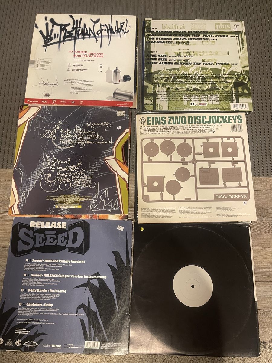 Dischi in vinile: German HipHop Sammlung / Alben und Maxis – Usato da Dagmersellen venduto da stonefinger 3