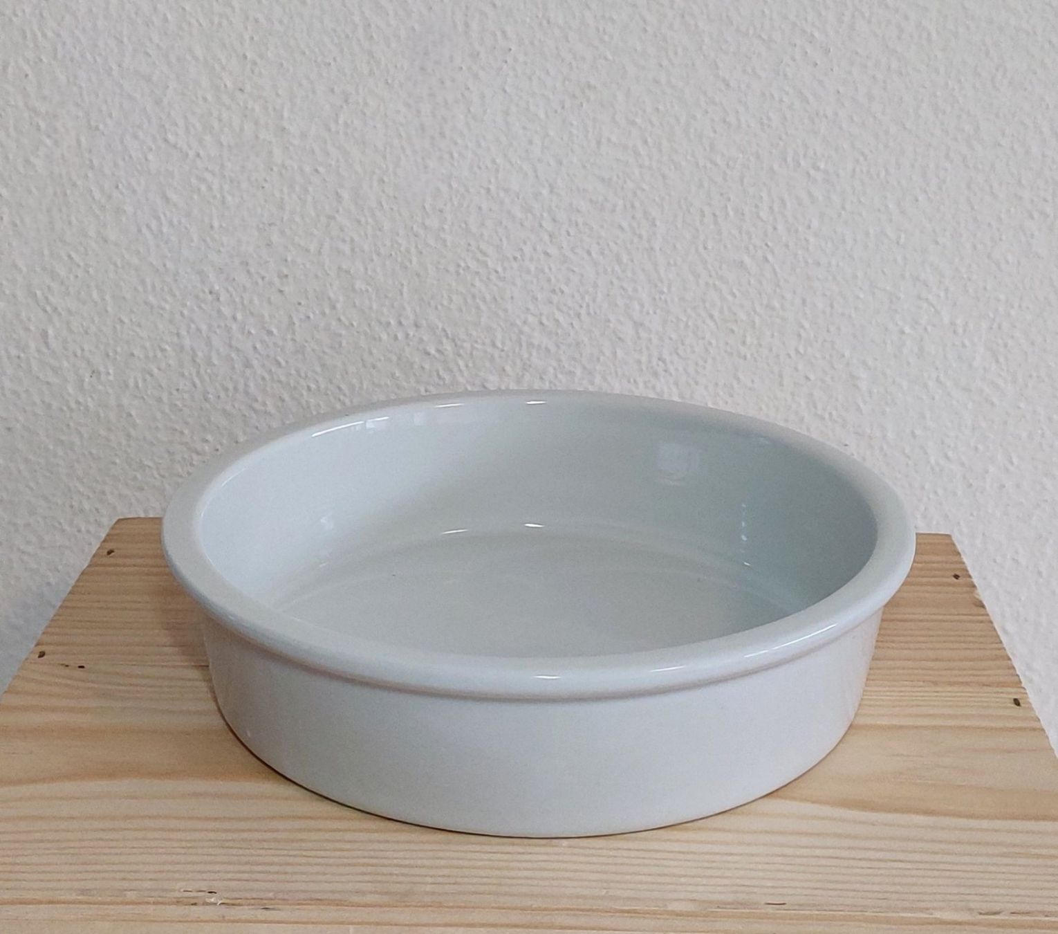 Sottobicchieri: 1 Keramik Blumenuntersetzer 24 cm weiss – Nuovo (secondo la descrizione) da Bergdietikon venduto da Zozo