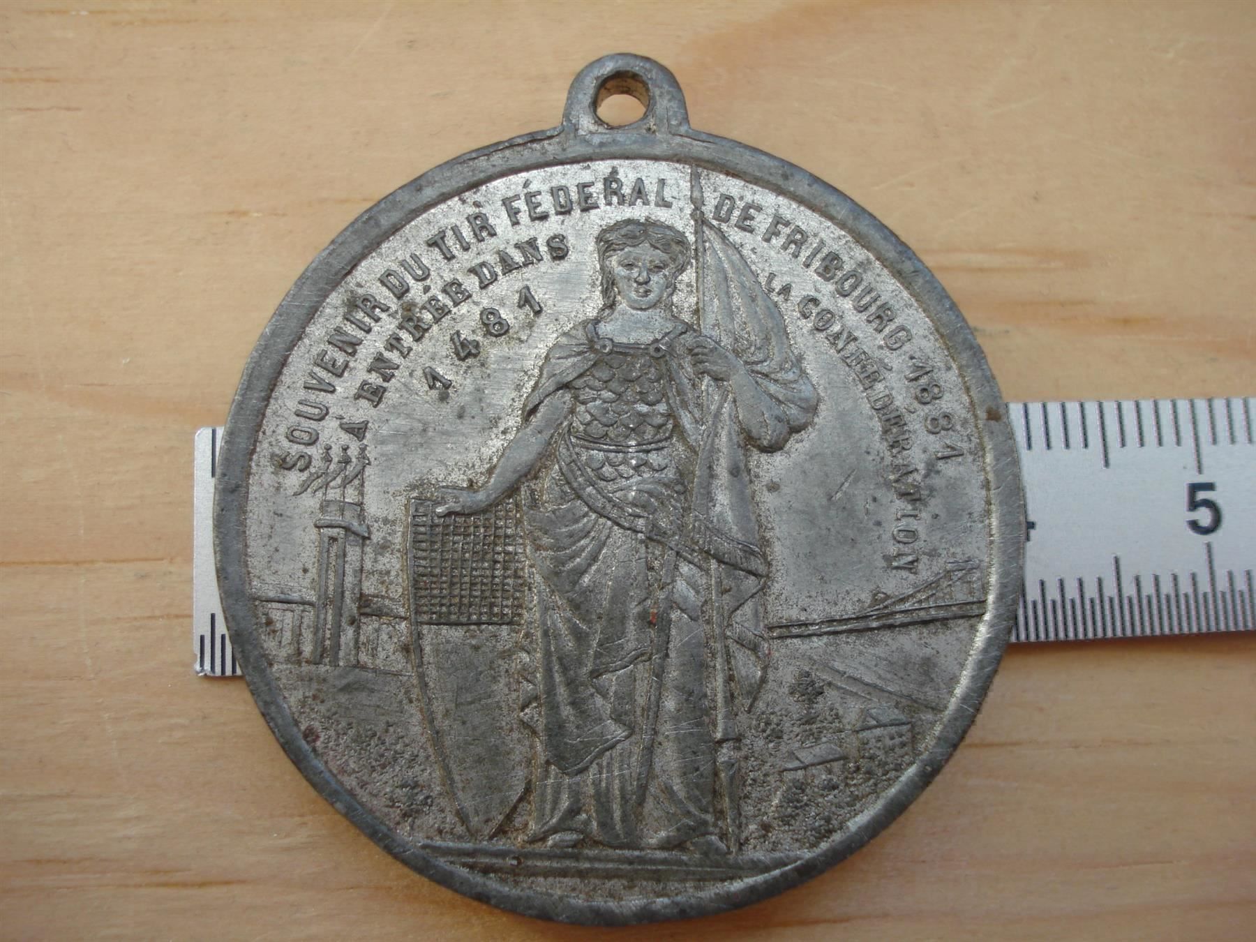 Medaglie: (M)  FR   Tir  1881 – Usato da Erlach venduto da Net-Coins