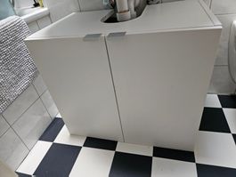 Waschbeckenunterschrank / Badschrank weiss