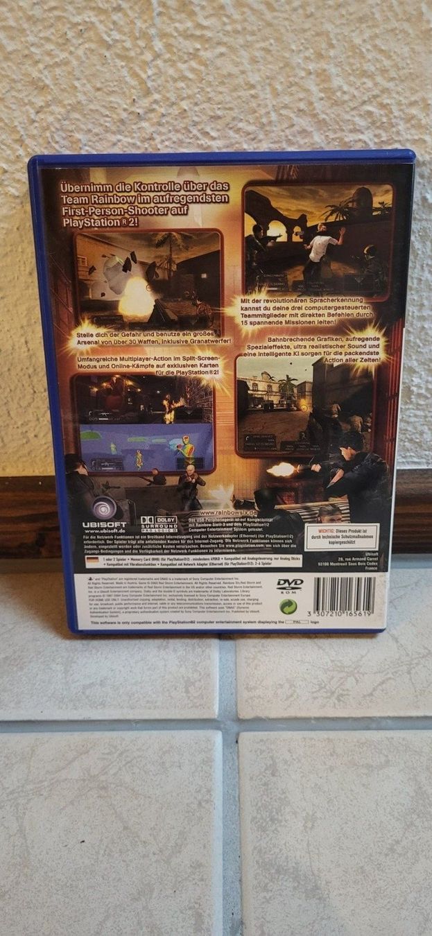 Sony Giochi: PS2 Spiel – Rainbow Six 3 – Usato da Münsingen venduto da Heroism2010 1