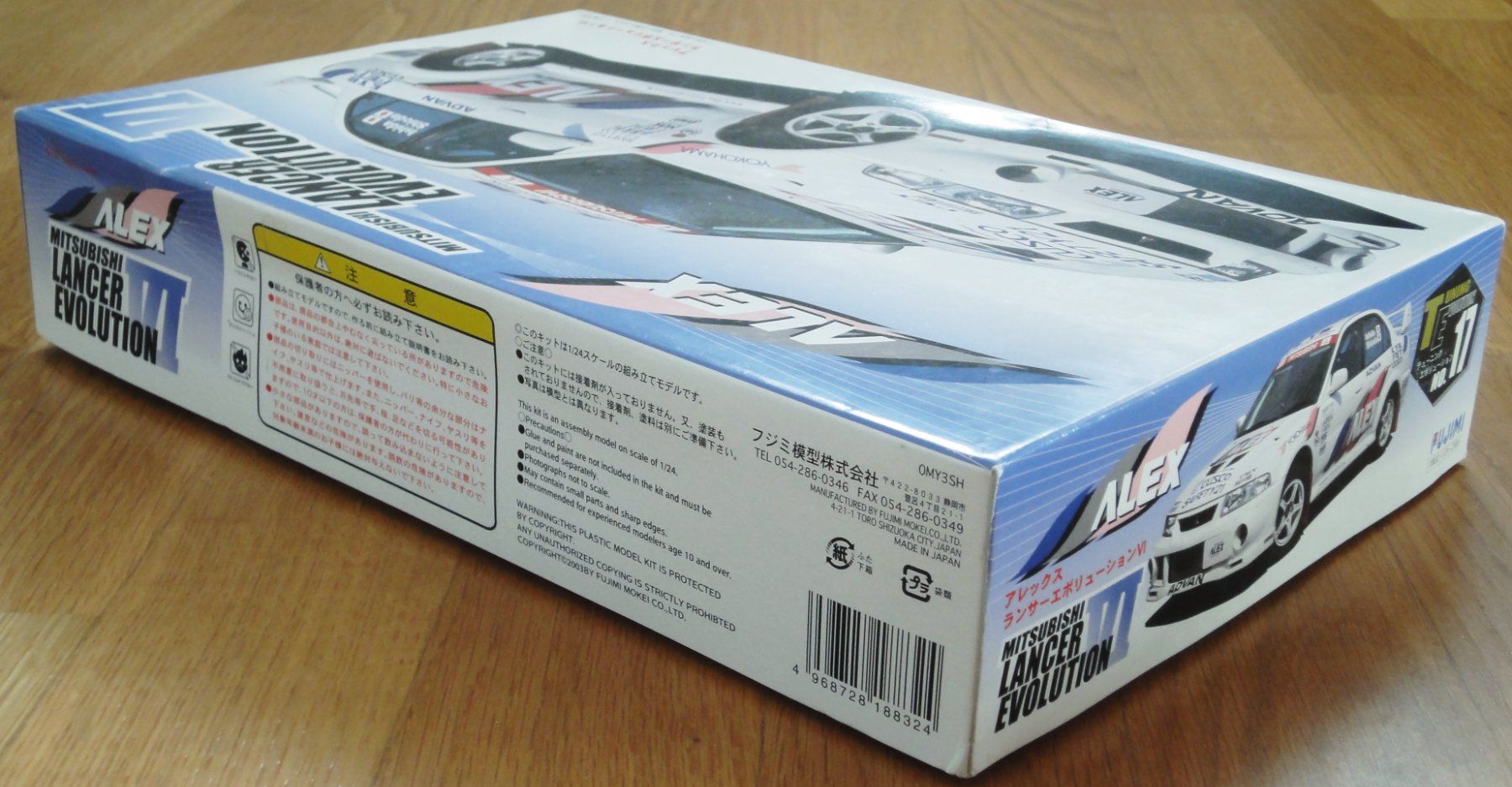 Mitsubishi Modellini d'auto: Fujimi Alex Mitsubishi Lancer Evolution VI 1:24 – Nuovo (secondo la descrizione) da Frümsen venduto da Malibu69 8