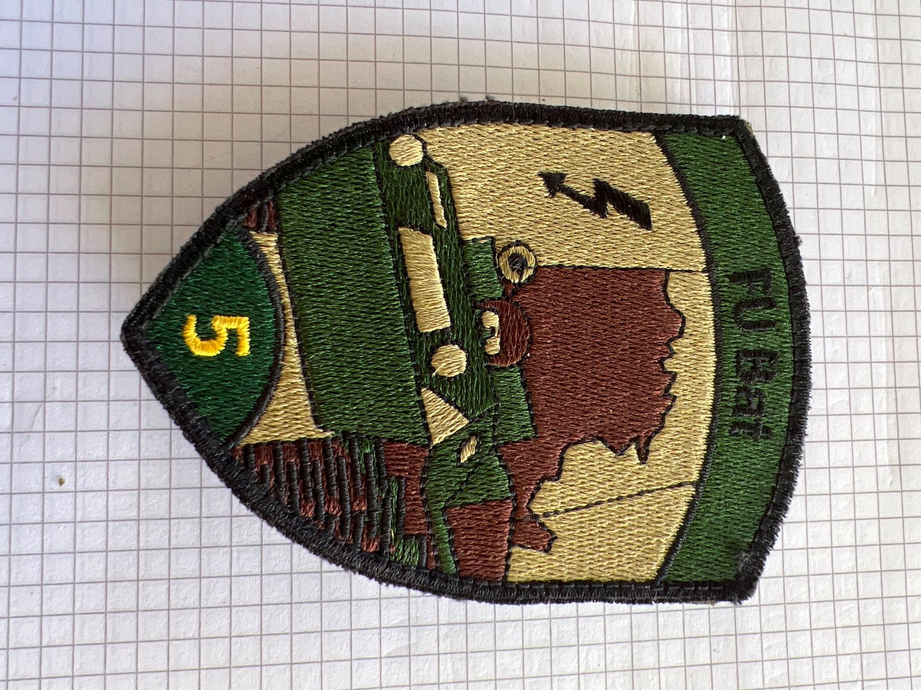 Schweizer Armee Placchette & Badge: Armee Badge FU Bat – Usato da Thun venduto da IBT1
