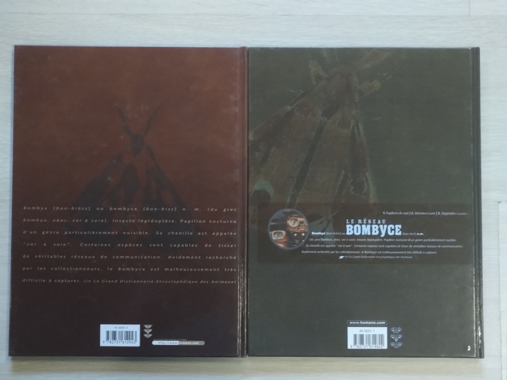 BD: Le Réseau Bombyce Tome 1 & 2 EO TBE  – D'occasion à Farvagny-le-Grand par LaCaverne 1