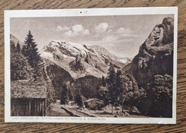 Laui-Strasse ob Unterwasser 1919 n. St. Gallen z. F. Kruse