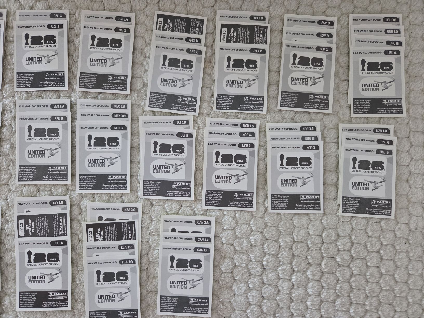 Panini Carte collezionabili: 58 Panini, keine doppelten – Nuovo (secondo la descrizione) da Uhwiesen venduto da Szummer 1
