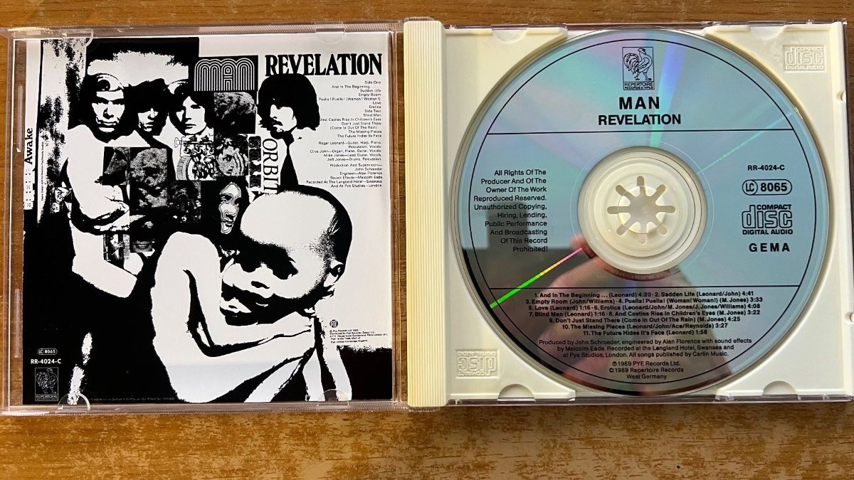 CDs: Man - Revelation / CD - 1. D-Press. 1989 - TOP – Gebraucht aus Gais von soundcave57 2