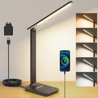 Schreibtischlampe LED Dimmbar Büro Lesen Homeoffice 5