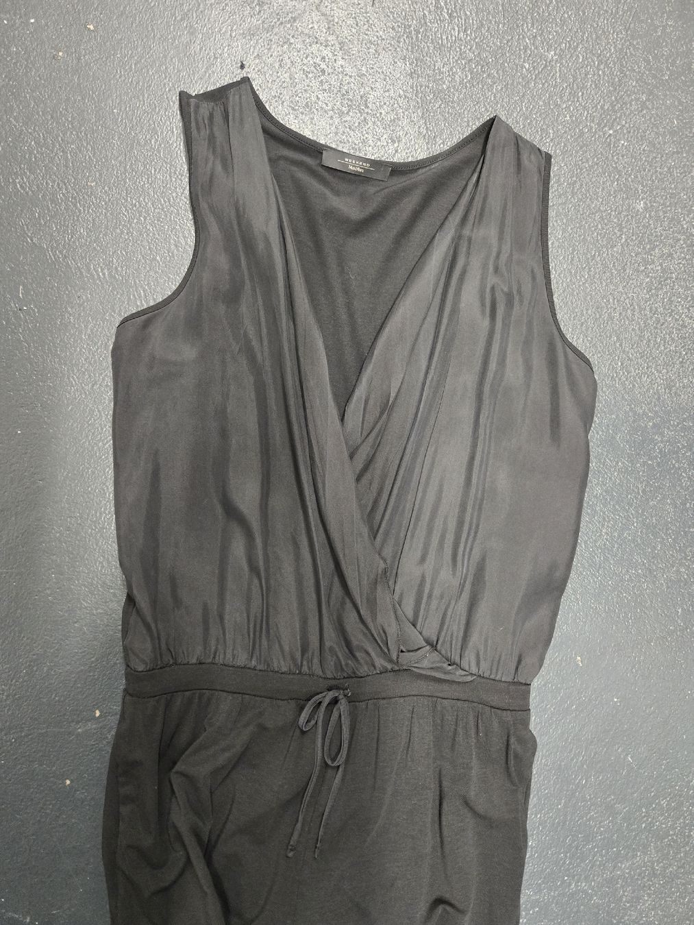Max Mara Tute: Weekend MaxMara Jumpsuit schwarz Gr S, Seide Baumwolle – Usato da Gutenswil venduto da Spomi 4