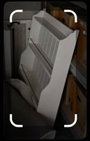 IKEA TORNVIKEN Tellerregal  Elfenbeinweiss  80 × 100 cm 