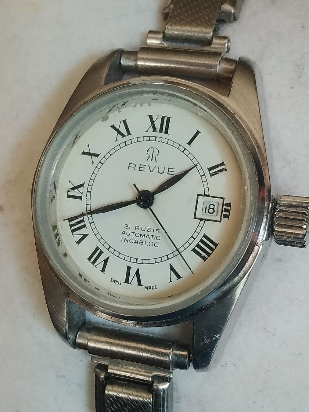 Revue Thommen Orologi: Revue Automatic Boys stshl 27mm läuft – Usato da Agno venduto da sam2608