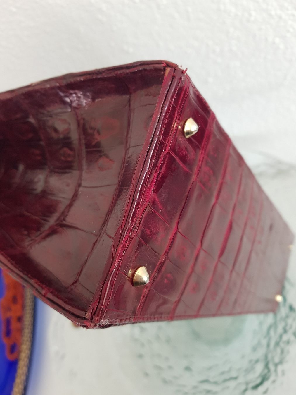 Borse da donna: Vintage Damentasche aus echtem Krokodilenleder – Usato da Rupperswil venduto da Annet.Dann888 6