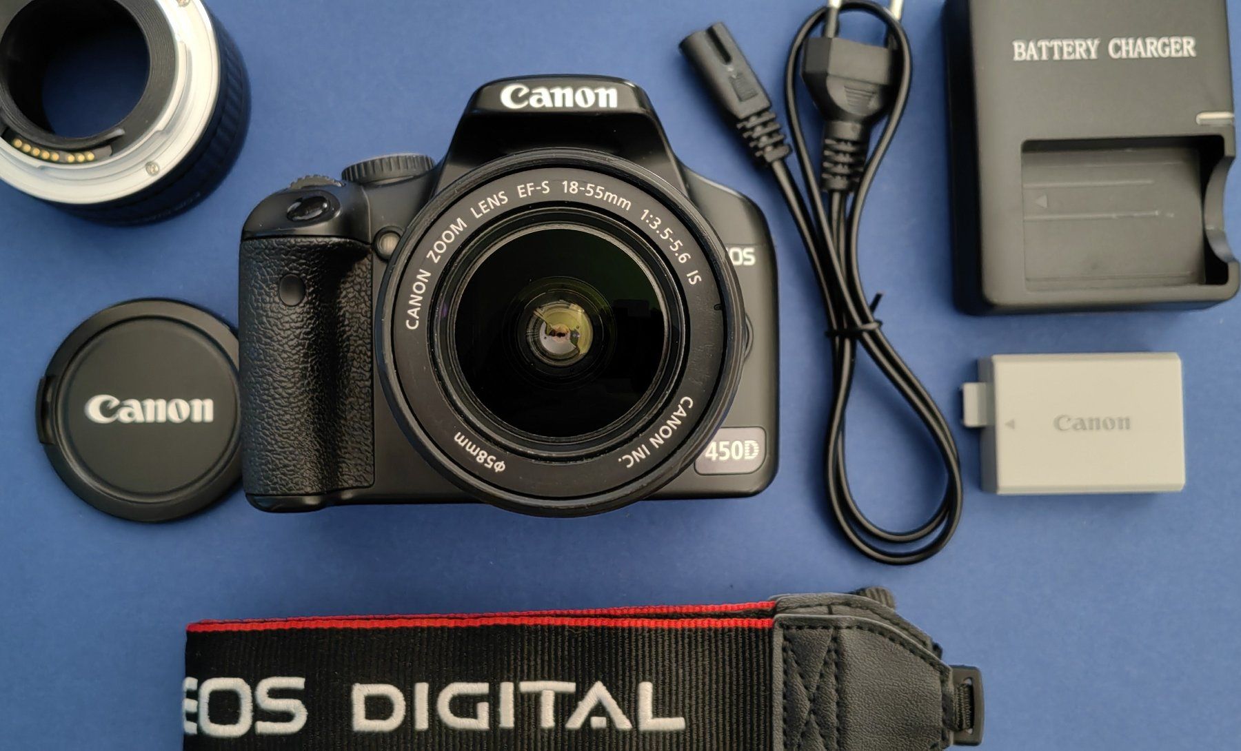 Canon Kamera: Canon EOS 450D Digital Spiegelreflexkamera mit Objektiv – Gebraucht aus Weiningen ZH von Schmacki 1