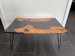 Epoxy River Tisch Couchtisch Holz Design Tisch Handmade