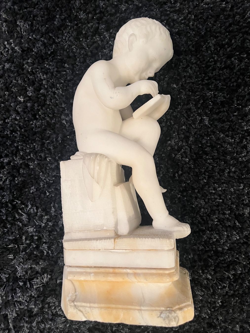 Sculture & Statue: Figur Skulptur Marmor?Granit? massiv alt – Usato da Wil venduto da fuschti01 2