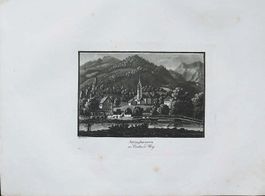 Attinghausen Aquatinta von Sperli