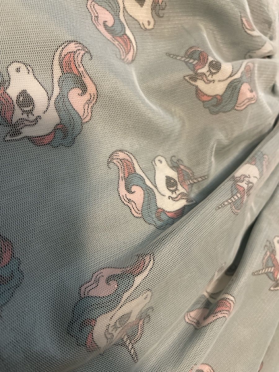 H&M Vestiti & Gonne: Tüll-Rock mit Einhorn-Muster, Gr. 92 – Usato da Zürich venduto da Belisimo 2