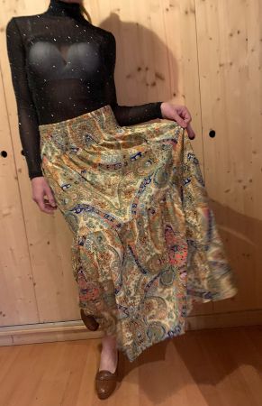 Chic e elegante Gonna Lunga-tg L-perfetto per l’estate