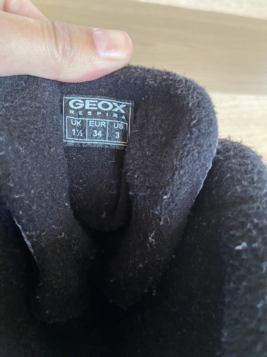 Geox Schuhe für Mädchen: Winterschuhe Geox Gr. 34 – Gebraucht aus Lützelflüh-Goldb von N.H. 2