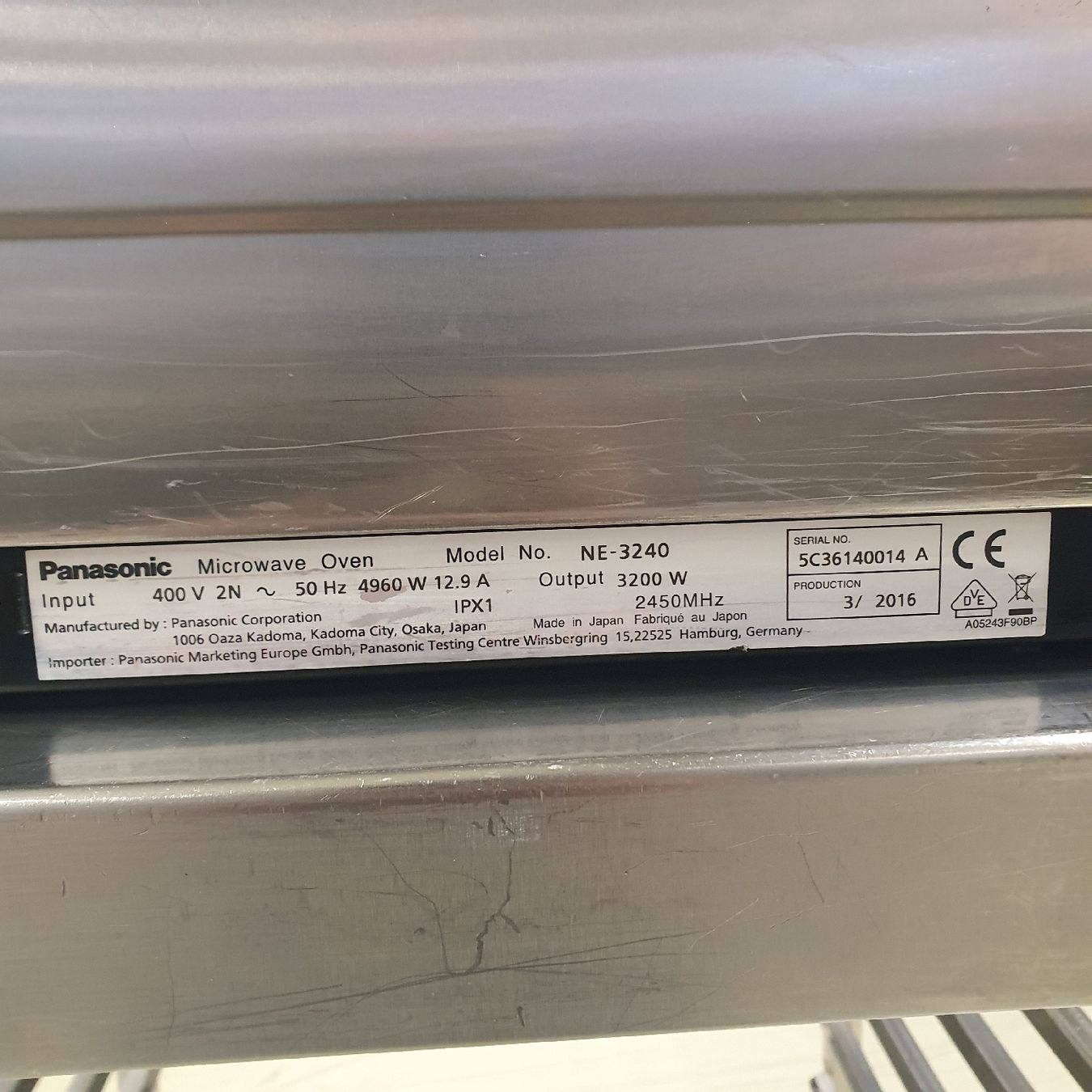 Elettrodomestici da cucina: Gastro Mikrowelle – Usato da Niederwangen BE venduto da HasGastrobedarf 5