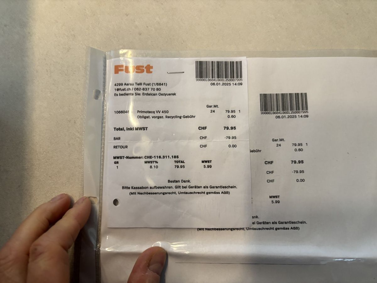 Luftbefeuchter: Fust Primotecq VV450 – Neu (gemäss Beschreibung) aus Oberentfelden von Tps_rueegg 2