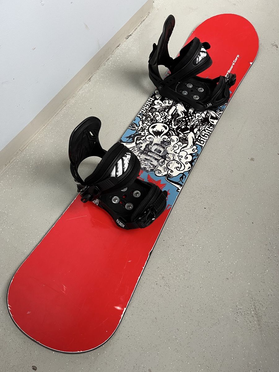 Board: Snowboard 125cm inkl. Bindung – Usato da Horgen venduto da pupcia01 5