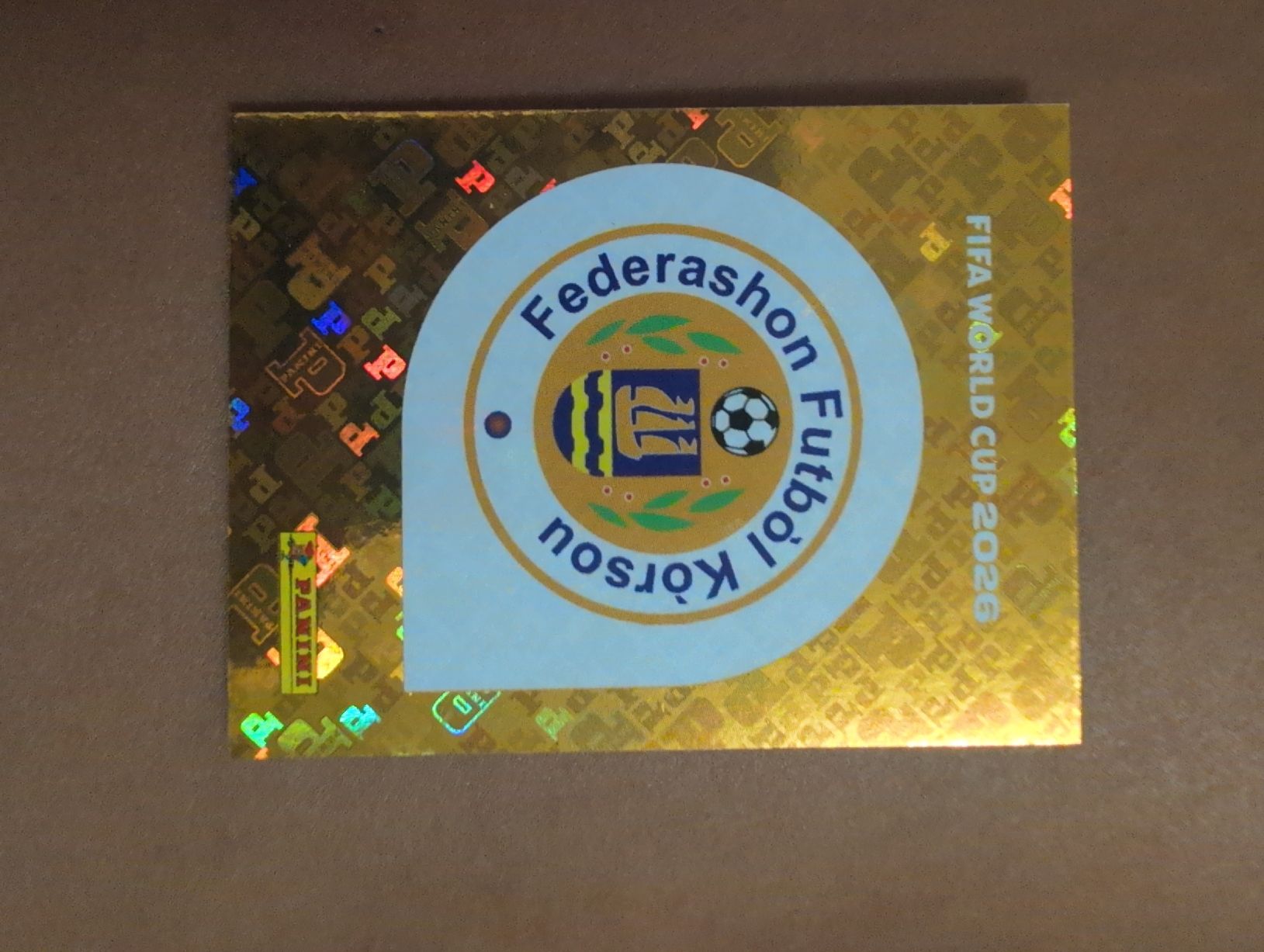 Panini Sammelbilder & Trading cards: Logo Curaçau CUW 1 – Neu und originalverpackt aus Lausanne von KarolyneBaiao