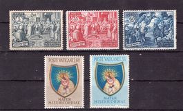 Briefmarken Vatikan-Stadt 1951/54 ungebraucht
