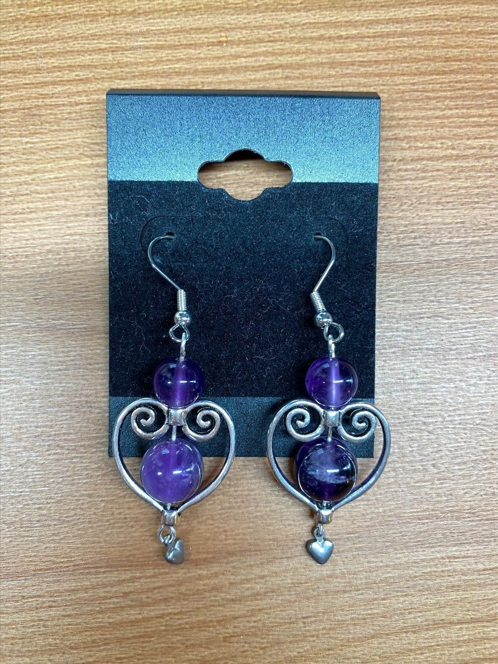 Orecchini pendenti & Orecchini a lobo: Amethyst Ohranhänger – Nuovo e nell'imballaggio originale da Baar venduto da Naedels-Kreationen
