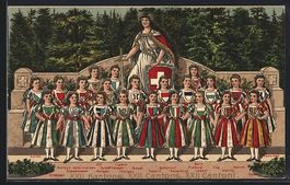 Schweiz, XXII. Kantone, Helvetia mit Ihr